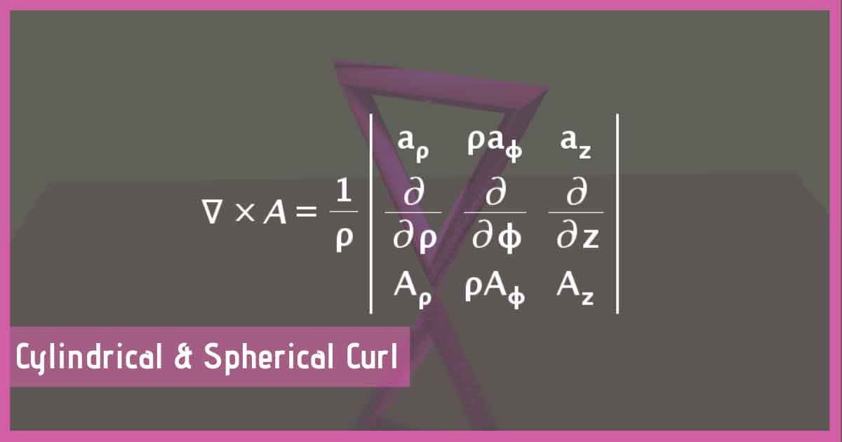 How to derive the Curl formula in Cylindrical and Spherical